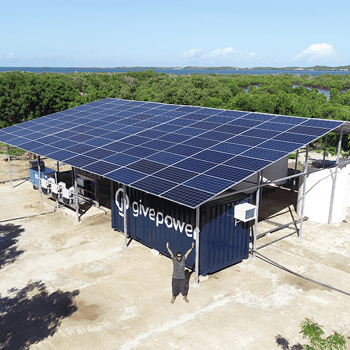Solar panels in Kenya