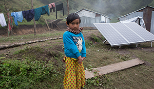 Child in Nepal 